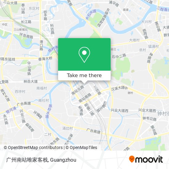 广州南站唯家客栈 map