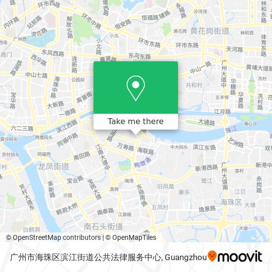 广州市海珠区滨江街道公共法律服务中心 map