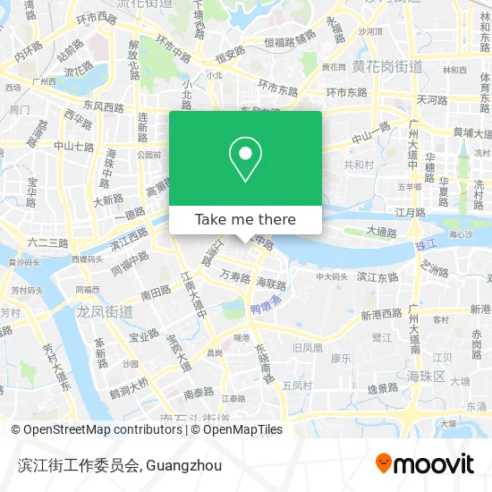 滨江街工作委员会 map