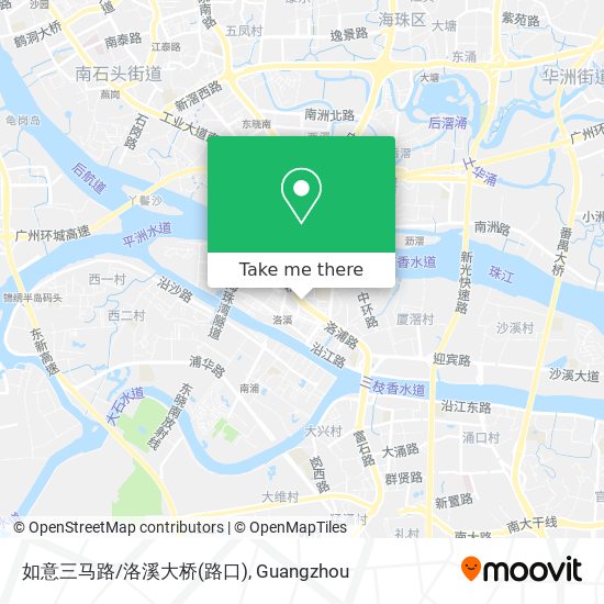 如意三马路/洛溪大桥(路口) map