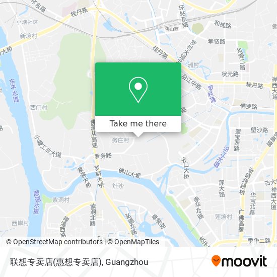 联想专卖店(惠想专卖店) map