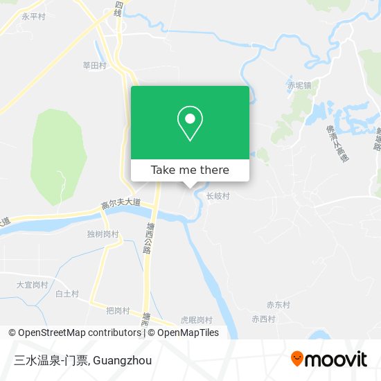 三水温泉-门票 map