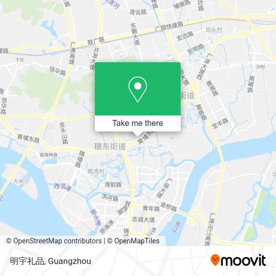 明宇礼品 map