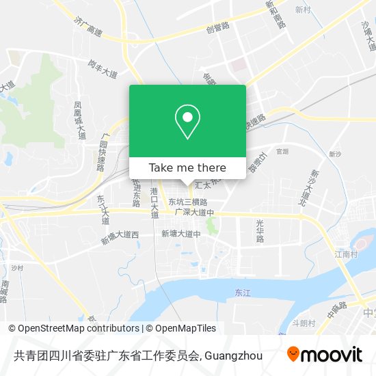 共青团四川省委驻广东省工作委员会 map