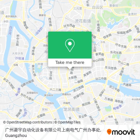 广州菱宇自动化设备有限公司上南电气广州办事处 map