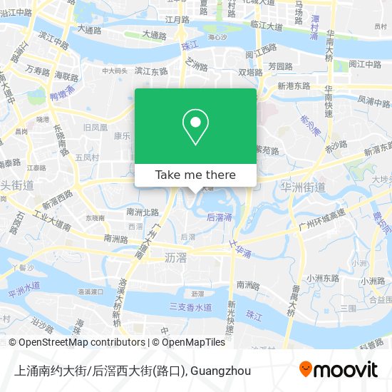 上涌南约大街/后滘西大街(路口) map