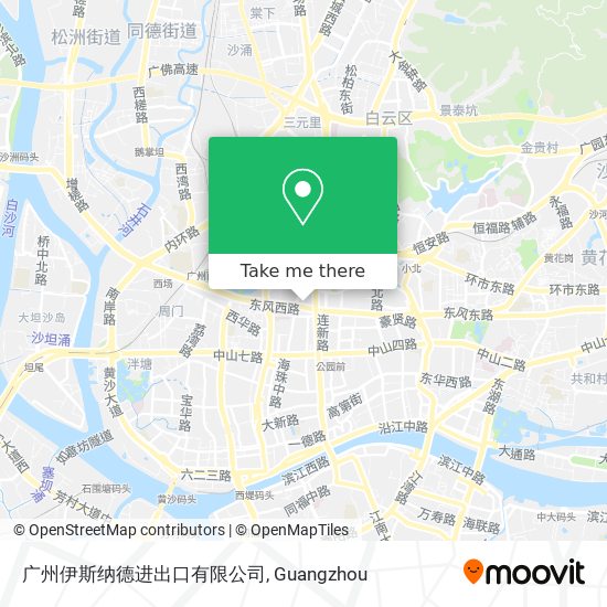 广州伊斯纳德进出口有限公司 map