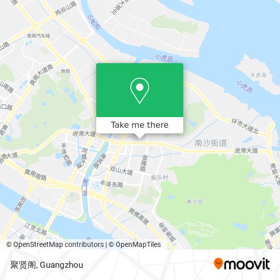 聚贤阁 map