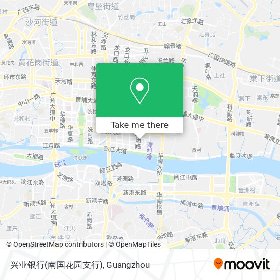 兴业银行(南国花园支行) map