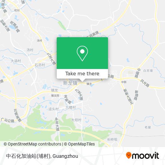 中石化加油站(埔村) map