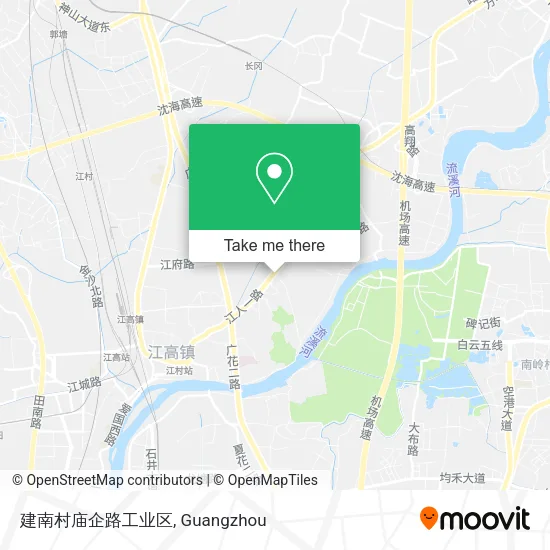 建南村庙企路工业区 map