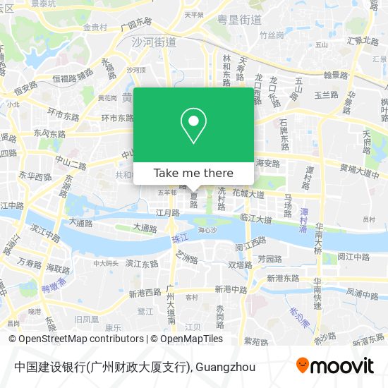 中国建设银行(广州财政大厦支行) map