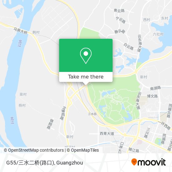 G55/三水二桥(路口) map