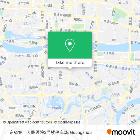 广东省第二人民医院3号楼停车场 map