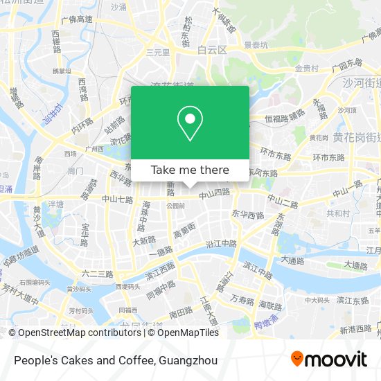 People's Cakes and Coffee map