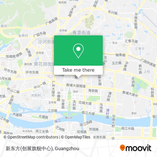 新东方(创展旗舰中心) map