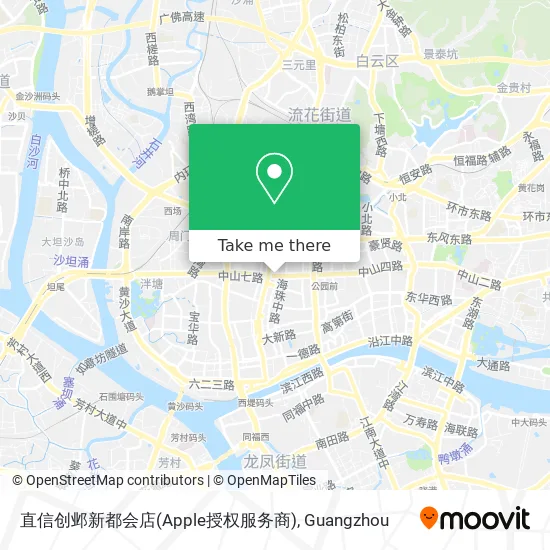 直信创邺新都会店(Apple授权服务商) map