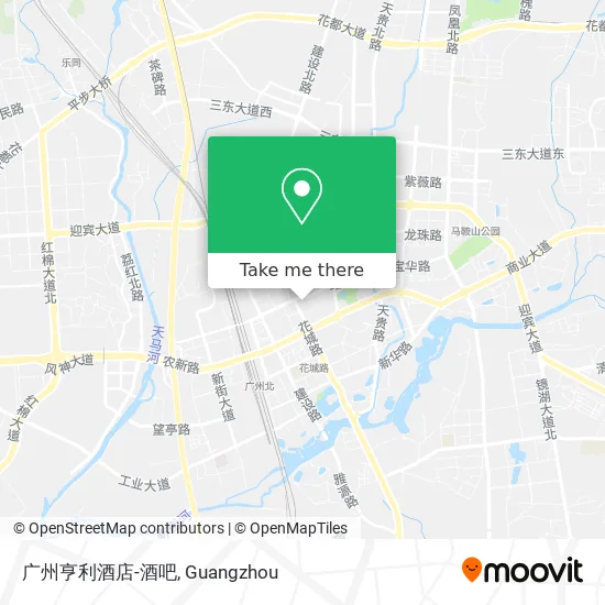 广州亨利酒店-酒吧 map