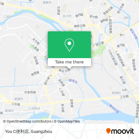 You C便利店 map