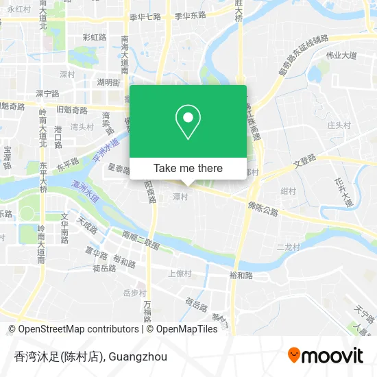 香湾沐足(陈村店) map