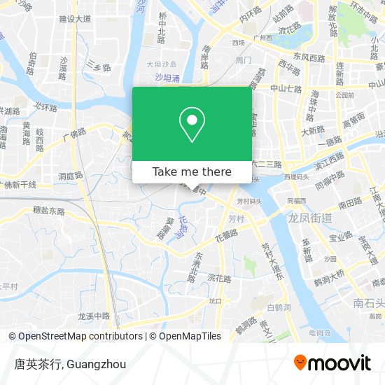 唐英茶行 map