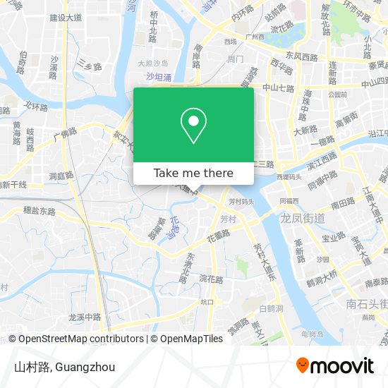 山村路 map
