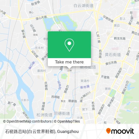 石槎路总站(白云世界鞋都) map