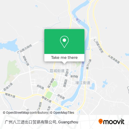 广州八三进出口贸易有限公司 map
