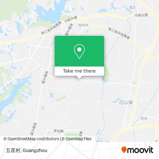 五星村 map