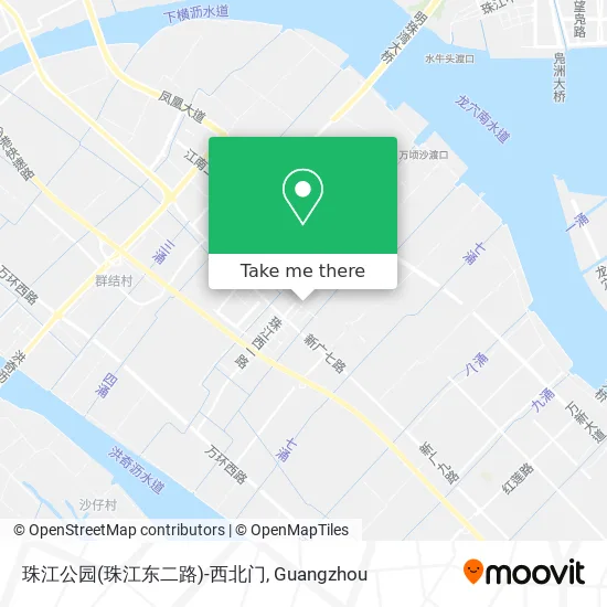 珠江公园(珠江东二路)-西北门 map