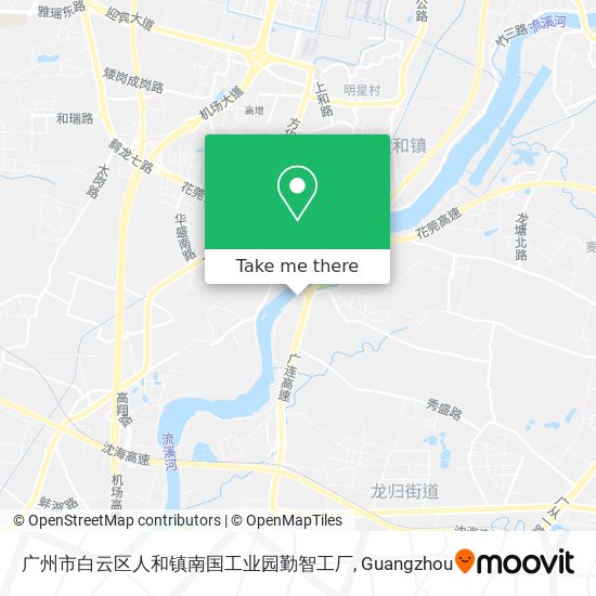 广州市白云区人和镇南国工业园勤智工厂 map