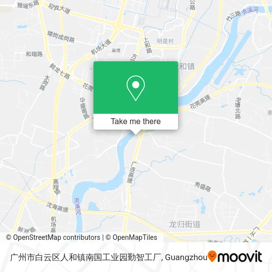 广州市白云区人和镇南国工业园勤智工厂 map