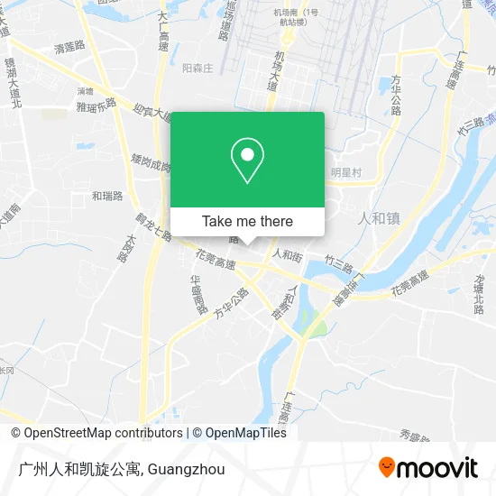 广州人和凯旋公寓 map