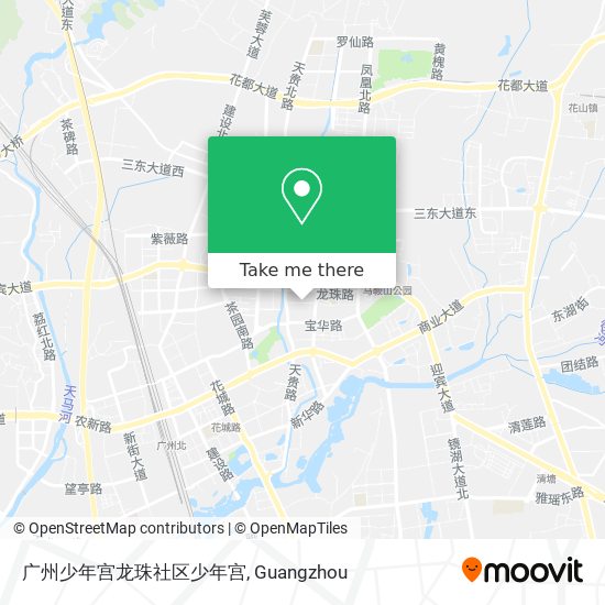 广州少年宫龙珠社区少年宫 map