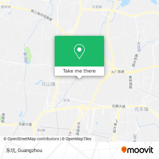 东坑 map