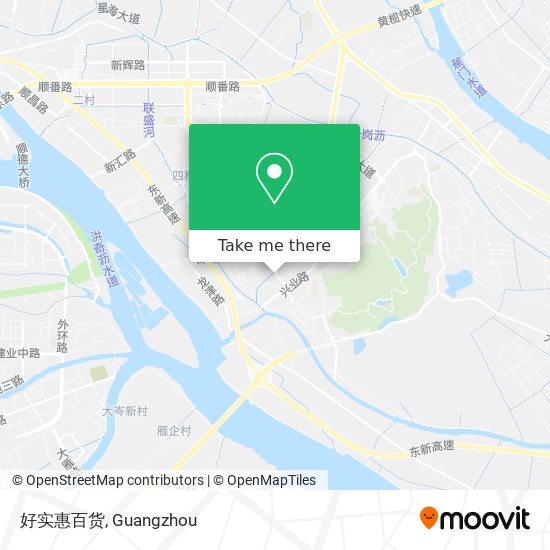 好实惠百货 map