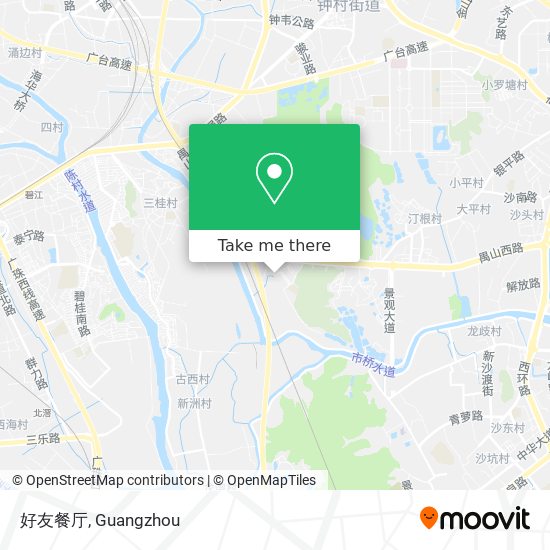 好友餐厅 map