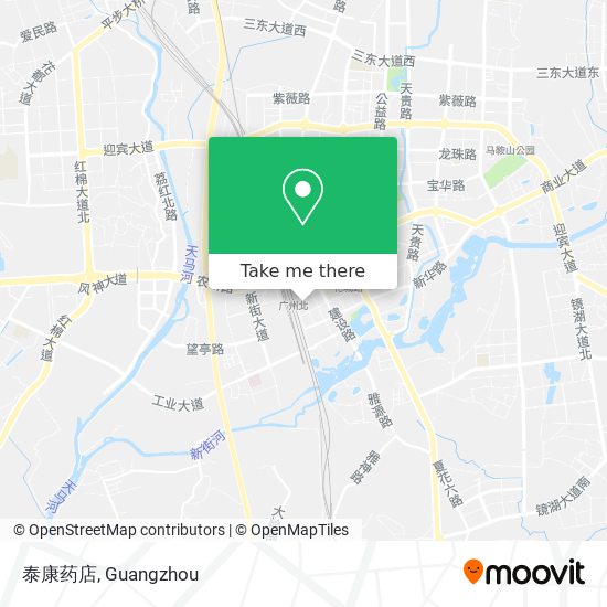 泰康药店 map