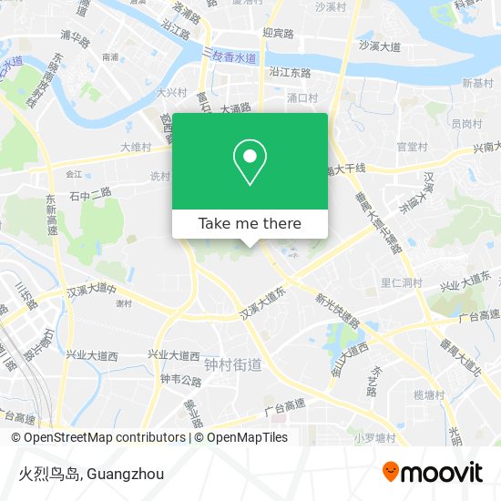 火烈鸟岛 map