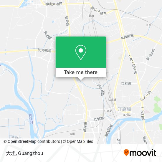 大坦 map
