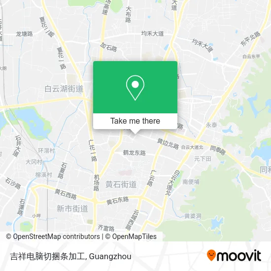 吉祥电脑切捆条加工 map