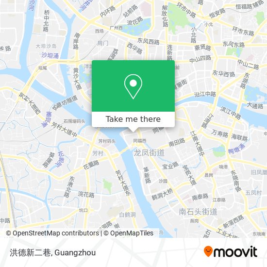 洪德新二巷 map