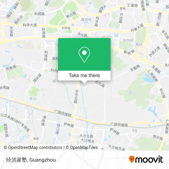 经洪家塾 map