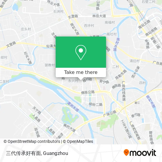 三代传承好有面 map