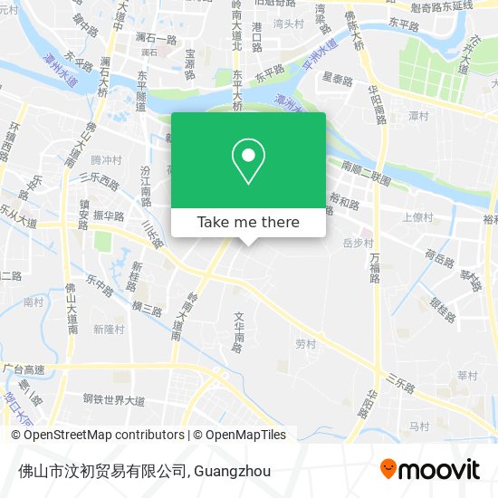 佛山市汶初贸易有限公司 map