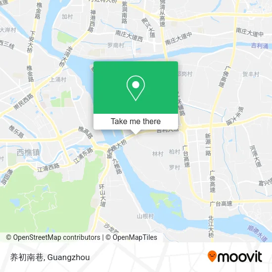养初南巷 map