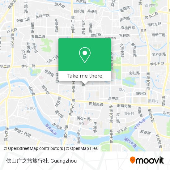 佛山广之旅旅行社 map