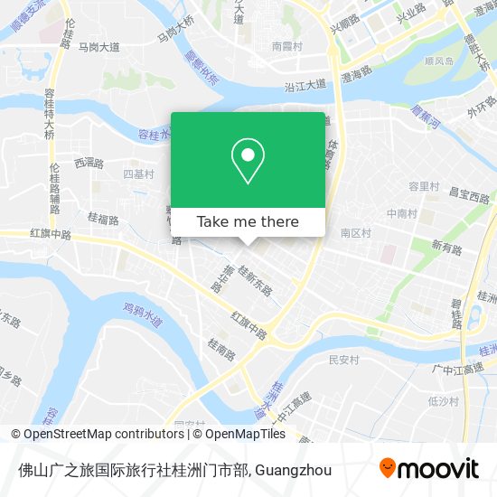 佛山广之旅国际旅行社桂洲门市部 map