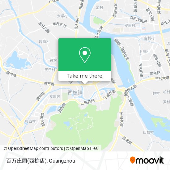 百万庄园(西樵店) map
