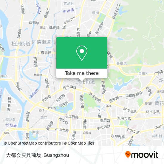 大都会皮具商场 map